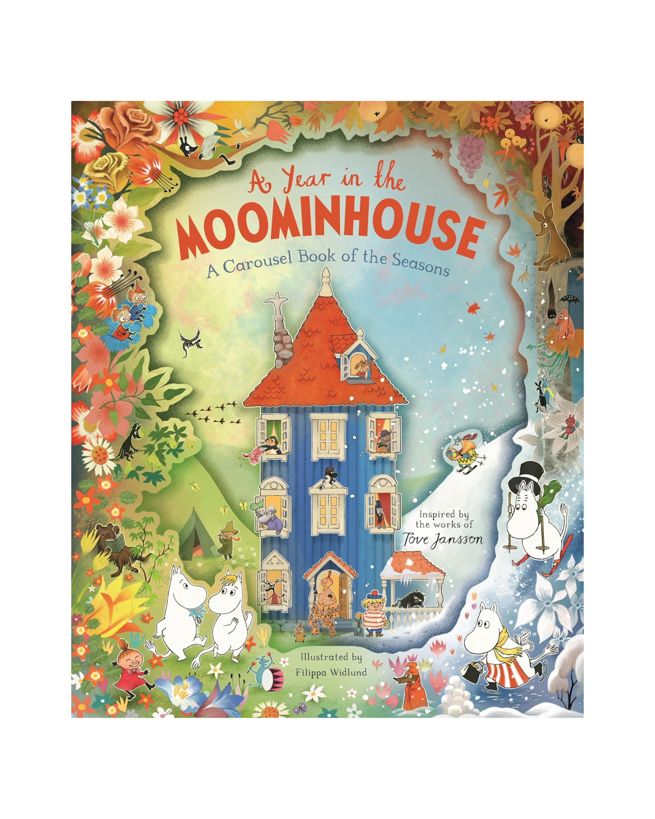 A Year in the Moominhouse A Carousel Book of the Seasons