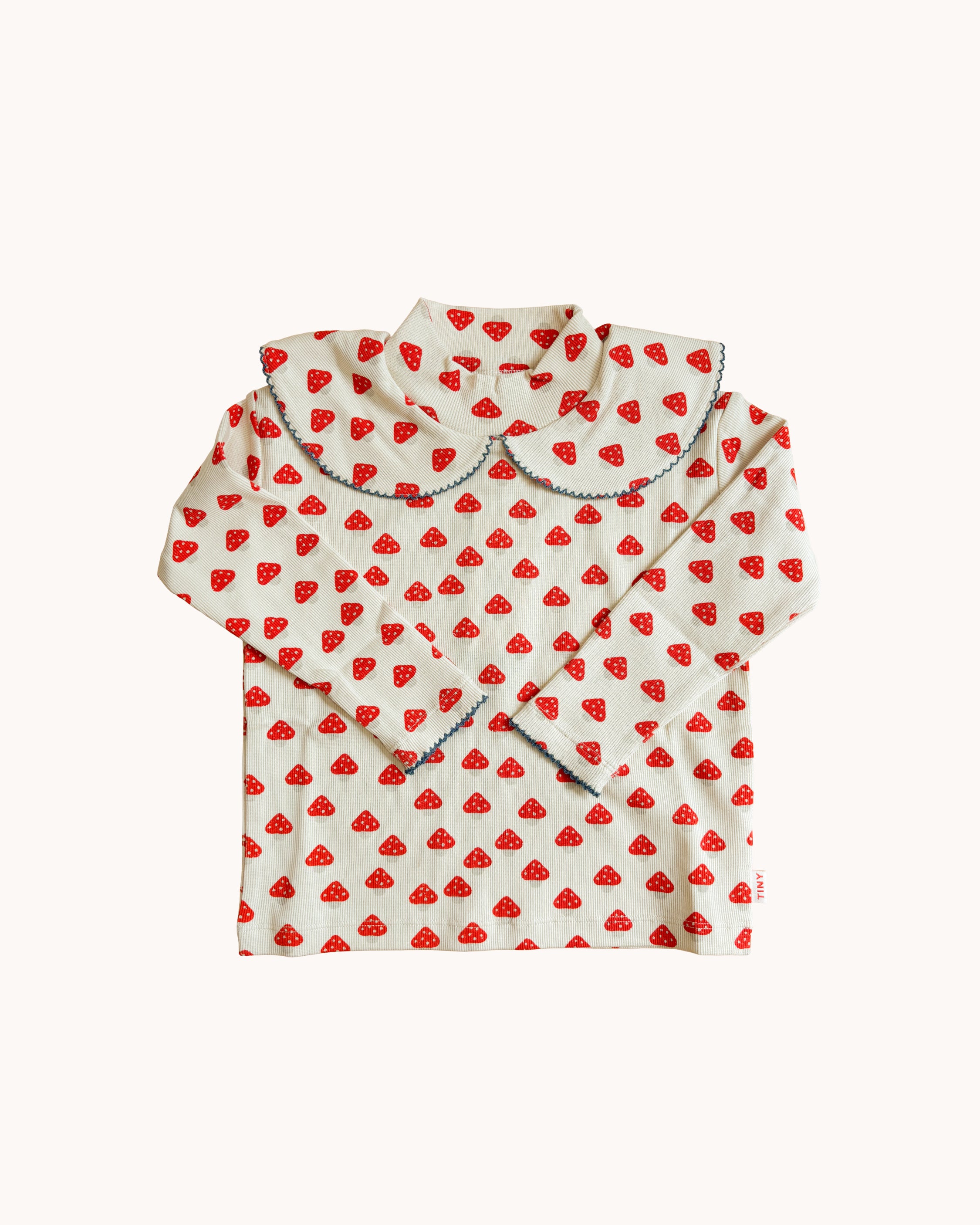Tinycottons Mini Mushrooms Mockneck Organic Cotton