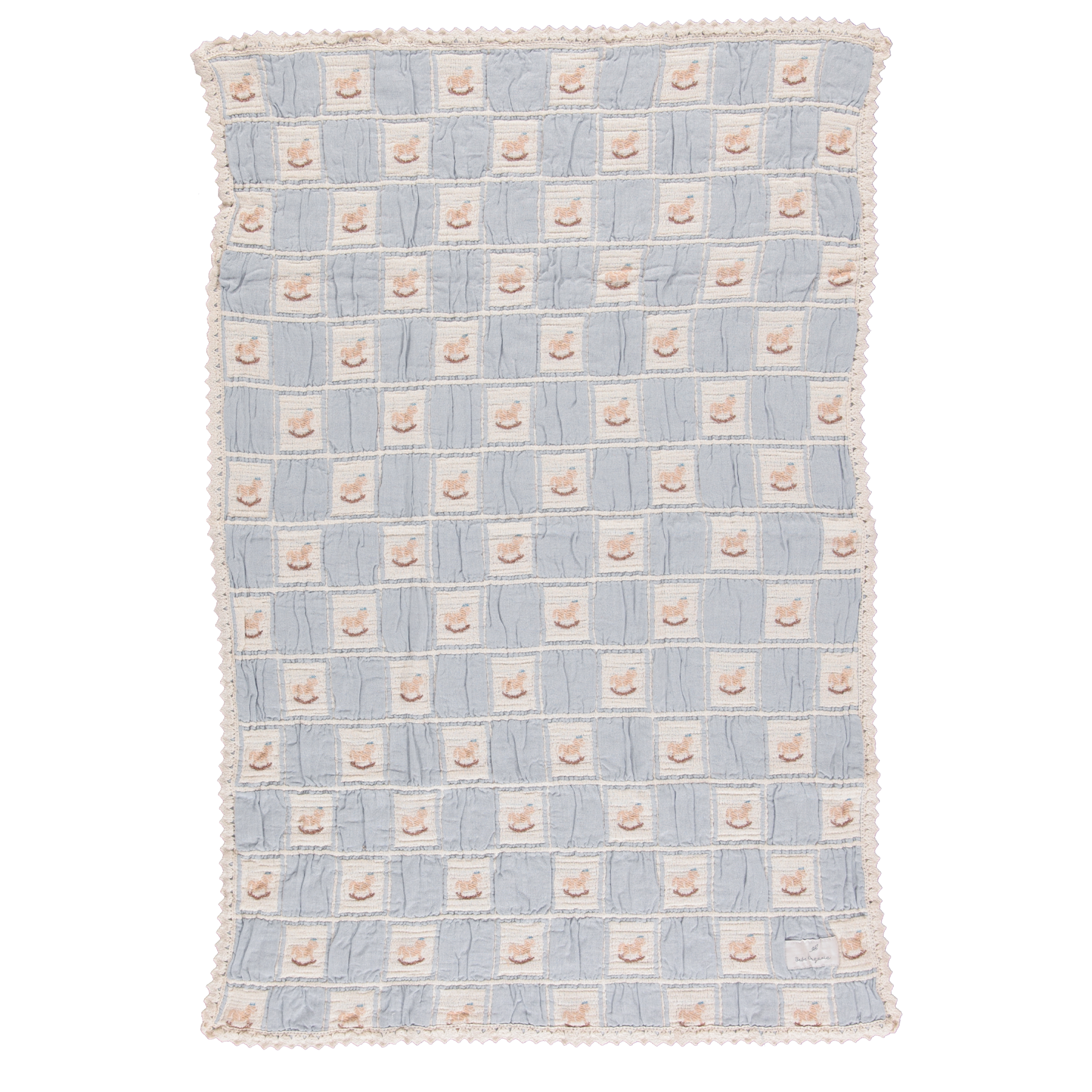 Rocking Horse Blanket Organic Cotton