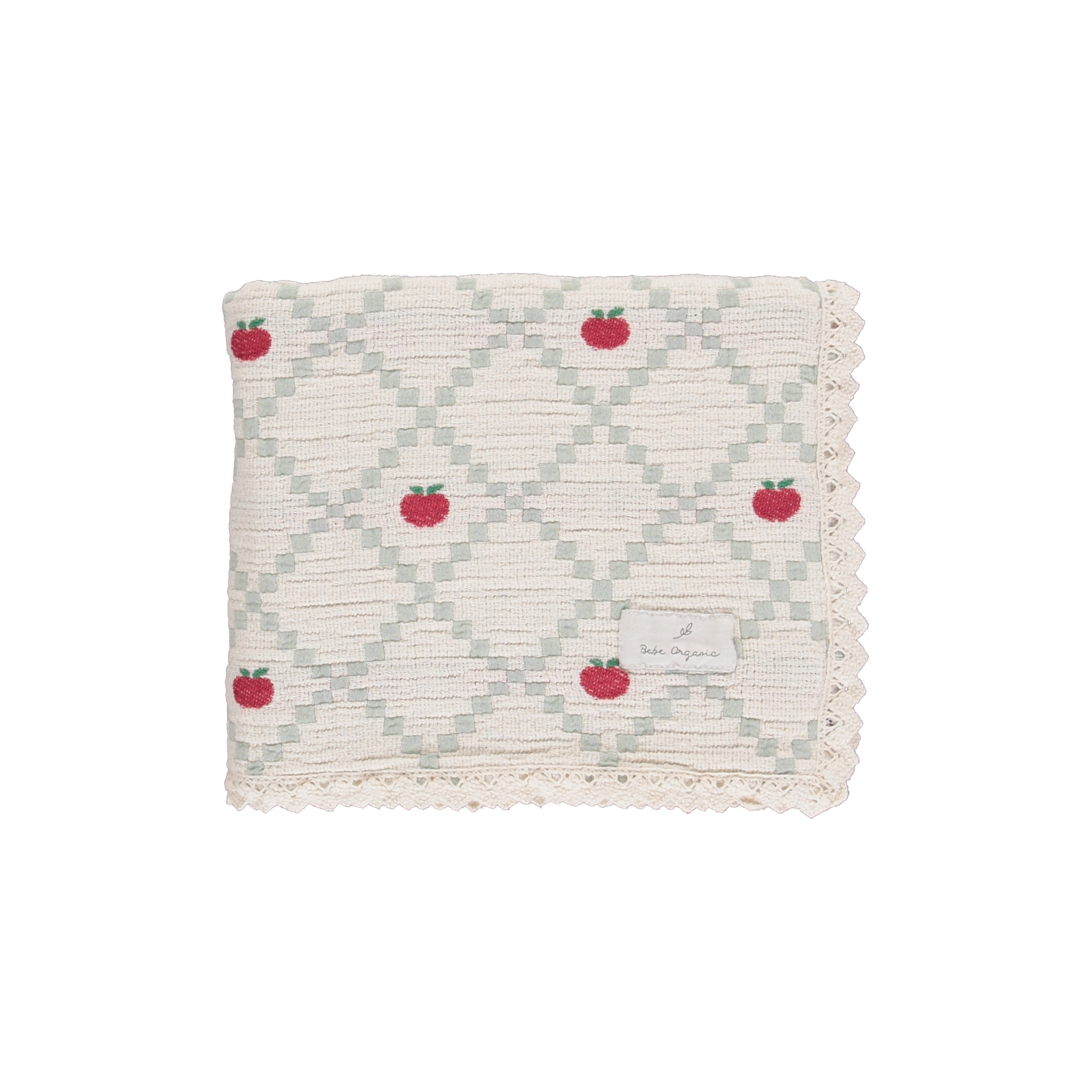 Baby Apple Blanket Organic Cotton