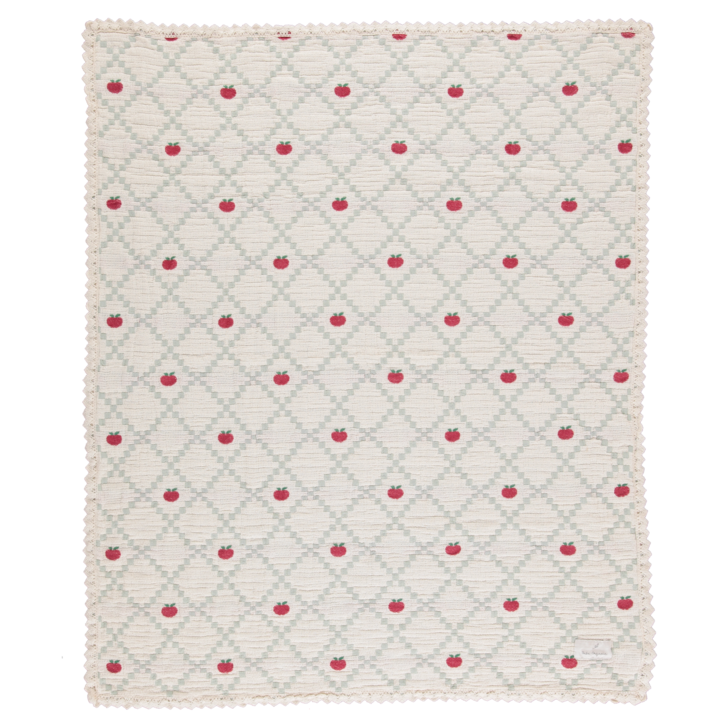 Baby Apple Blanket Organic Cotton