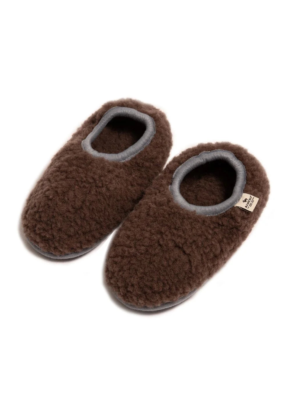 Cloudlet Wool Kids Slippers Choco Alwero X Salty Special Edtition