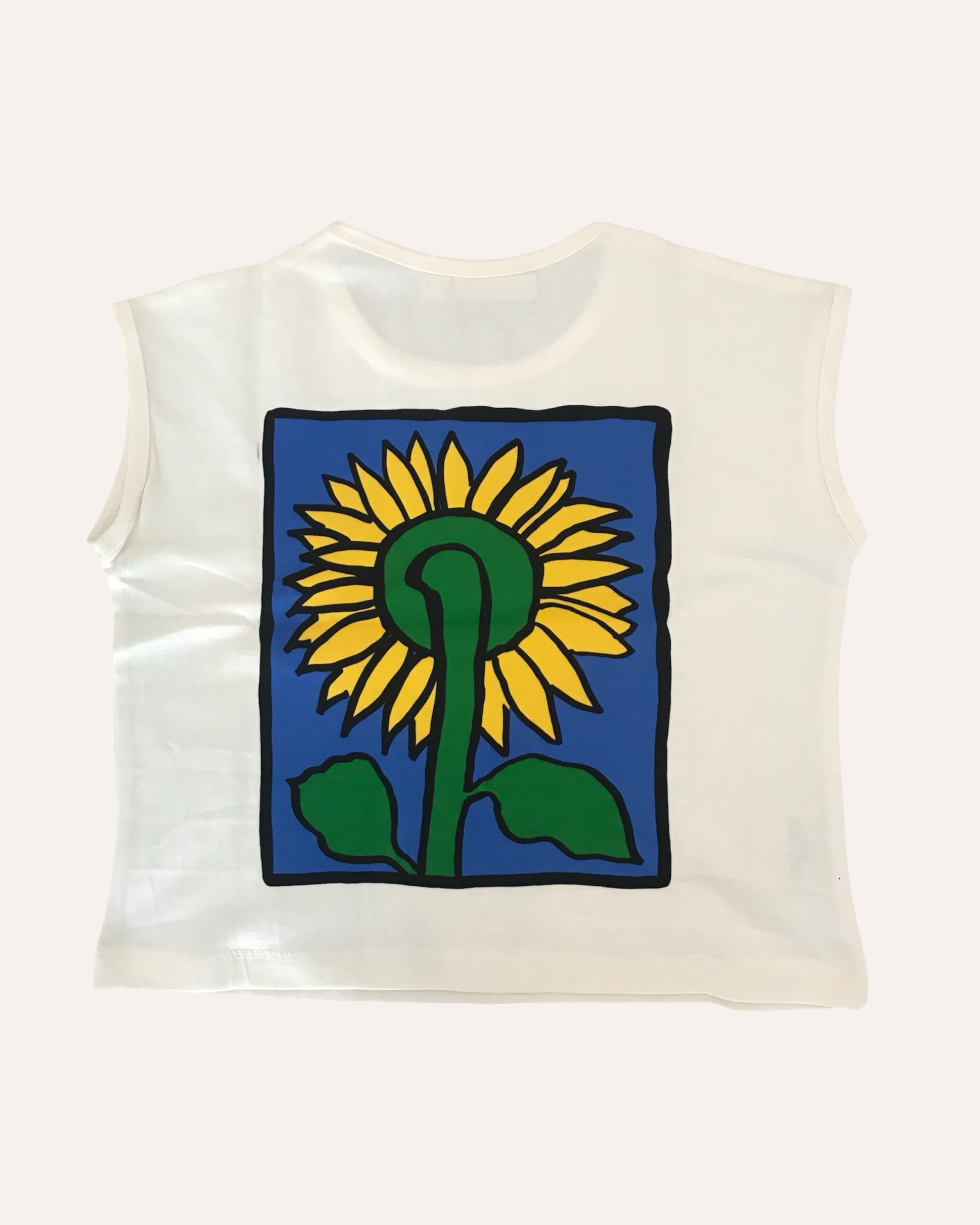 Sunflower Tank Top Ivory