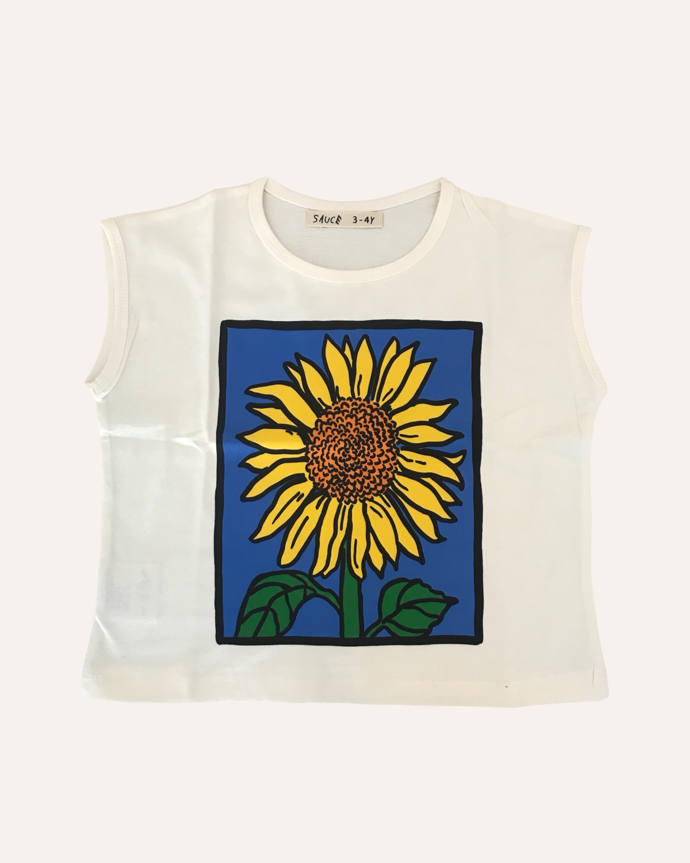Sunflower Tank Top Ivory