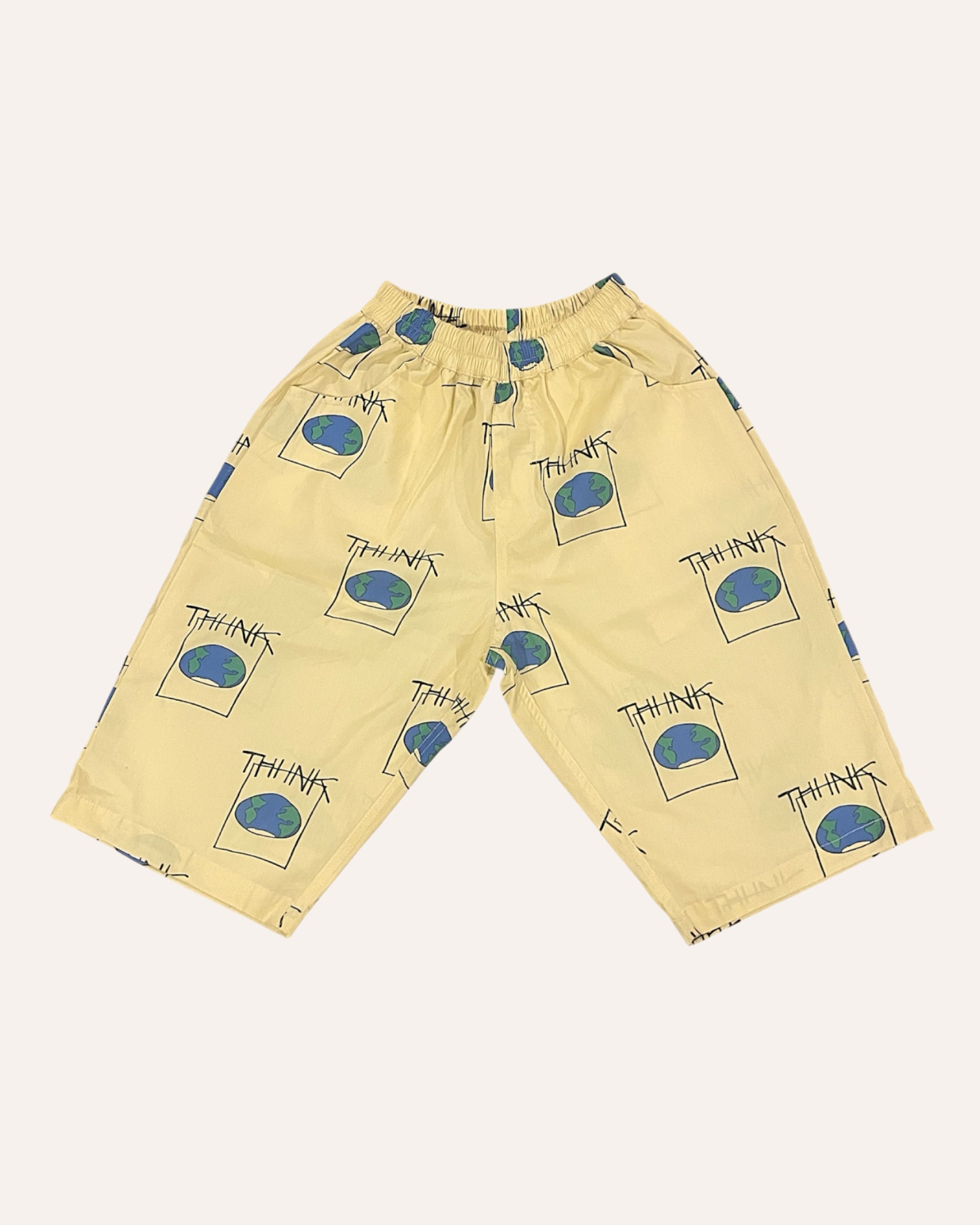 Think Summer Wide Cropped Pants