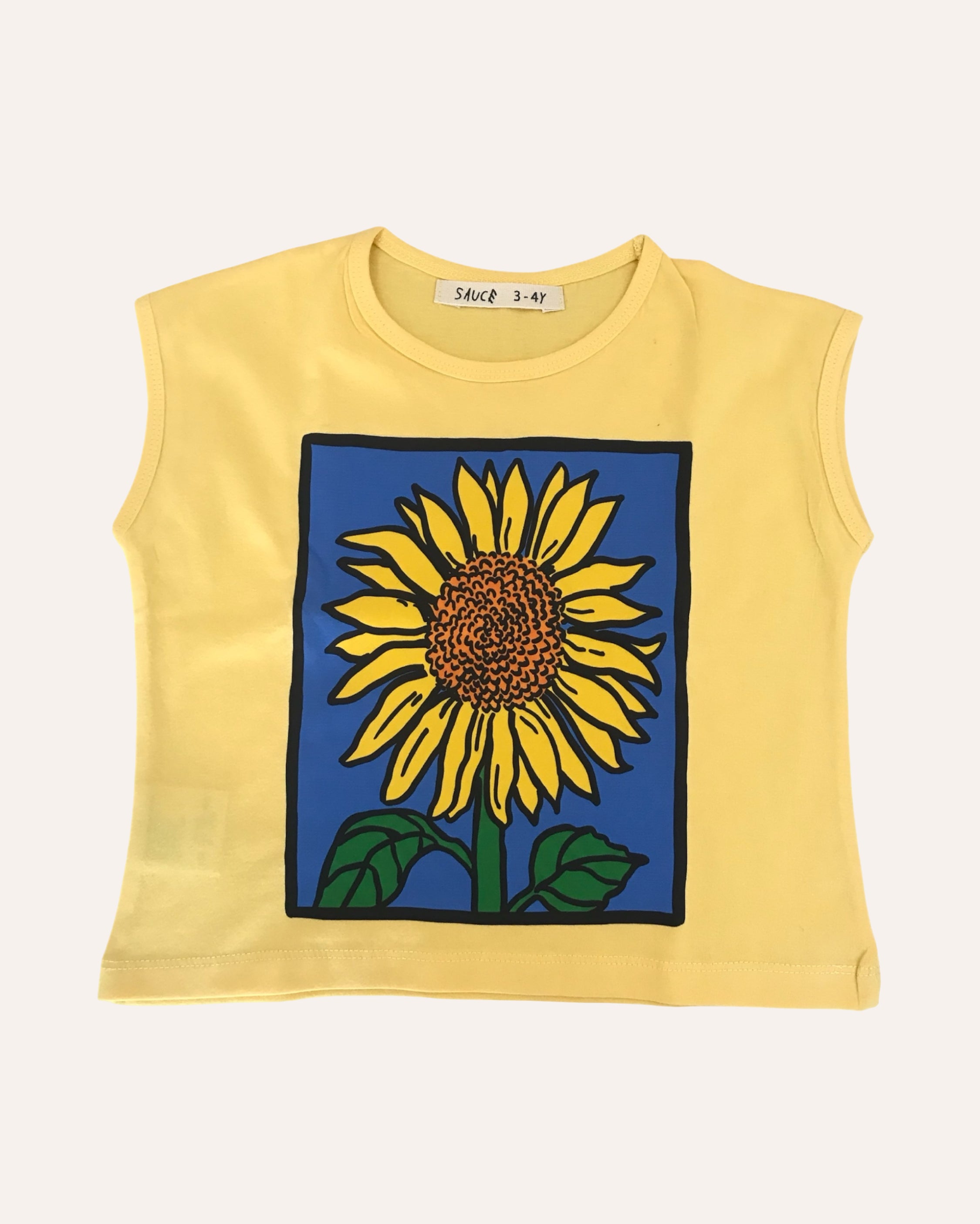 Sunflower Tank Top Cream