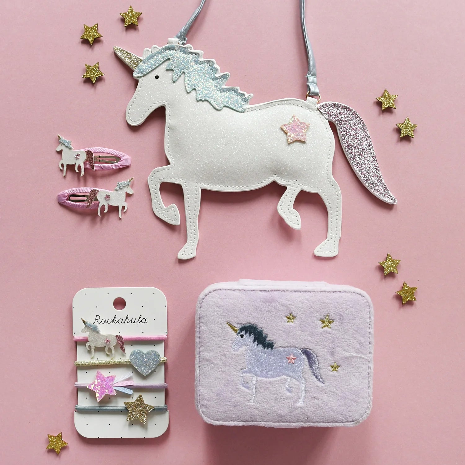 Unicorn Hair Clips